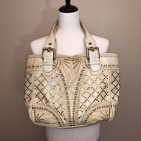 Isabella Fiore Stud Muffin Handbag - Picture 2 of 7